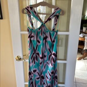 Elegant Multicolor Sleeveless Dress
